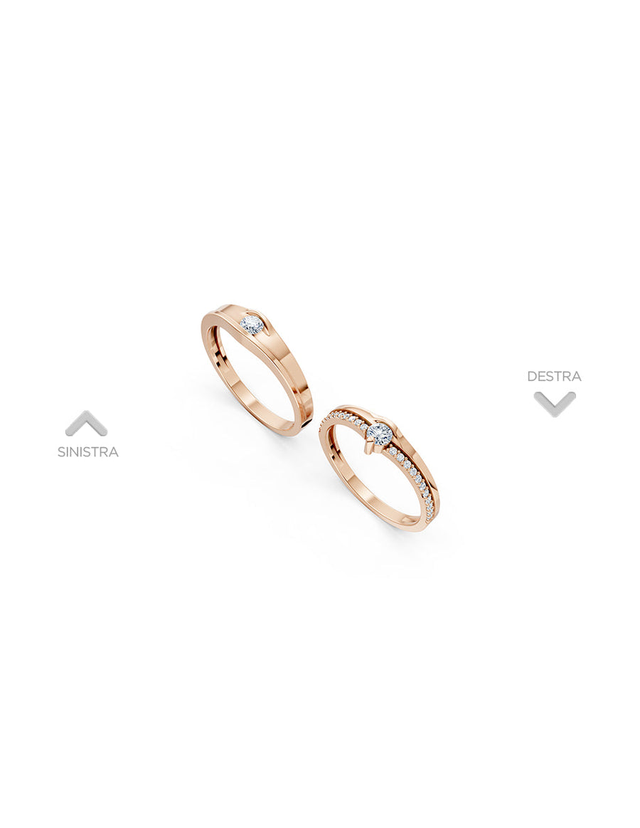 Argolla de matrimonio - unión perfecta - UNITI122