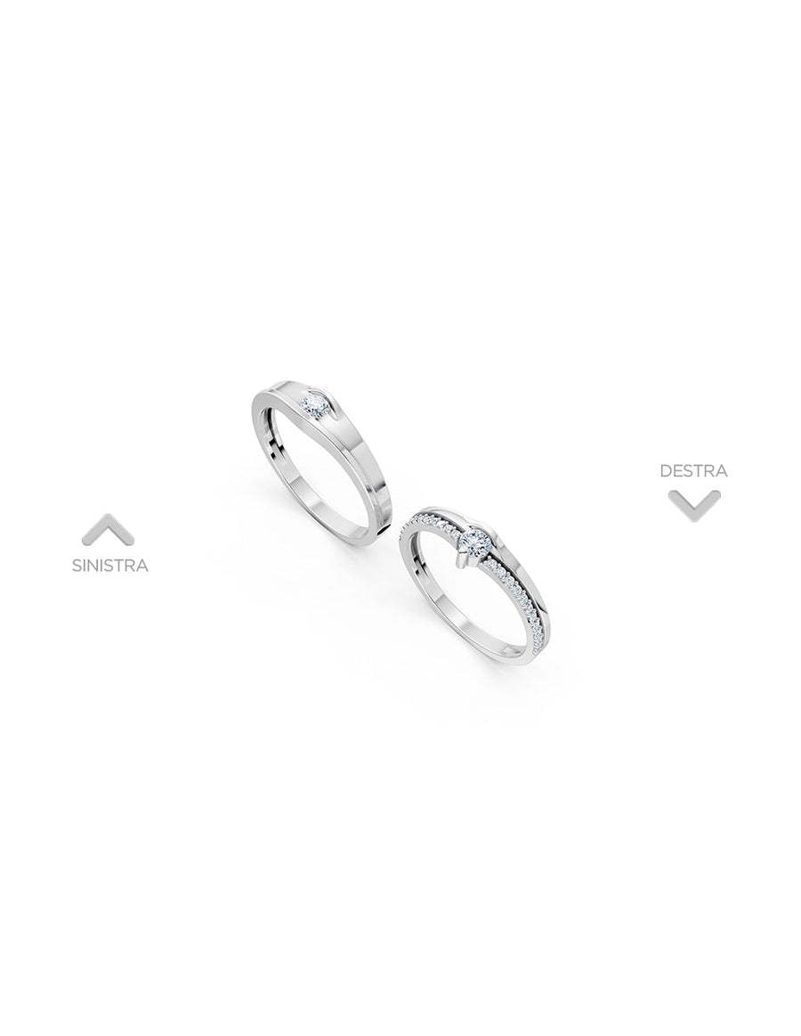Argolla de matrimonio - unión perfecta - UNITI122