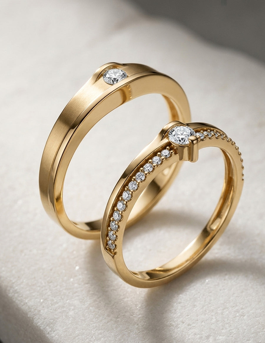 Argolla de matrimonio - unión perfecta - UNITI122