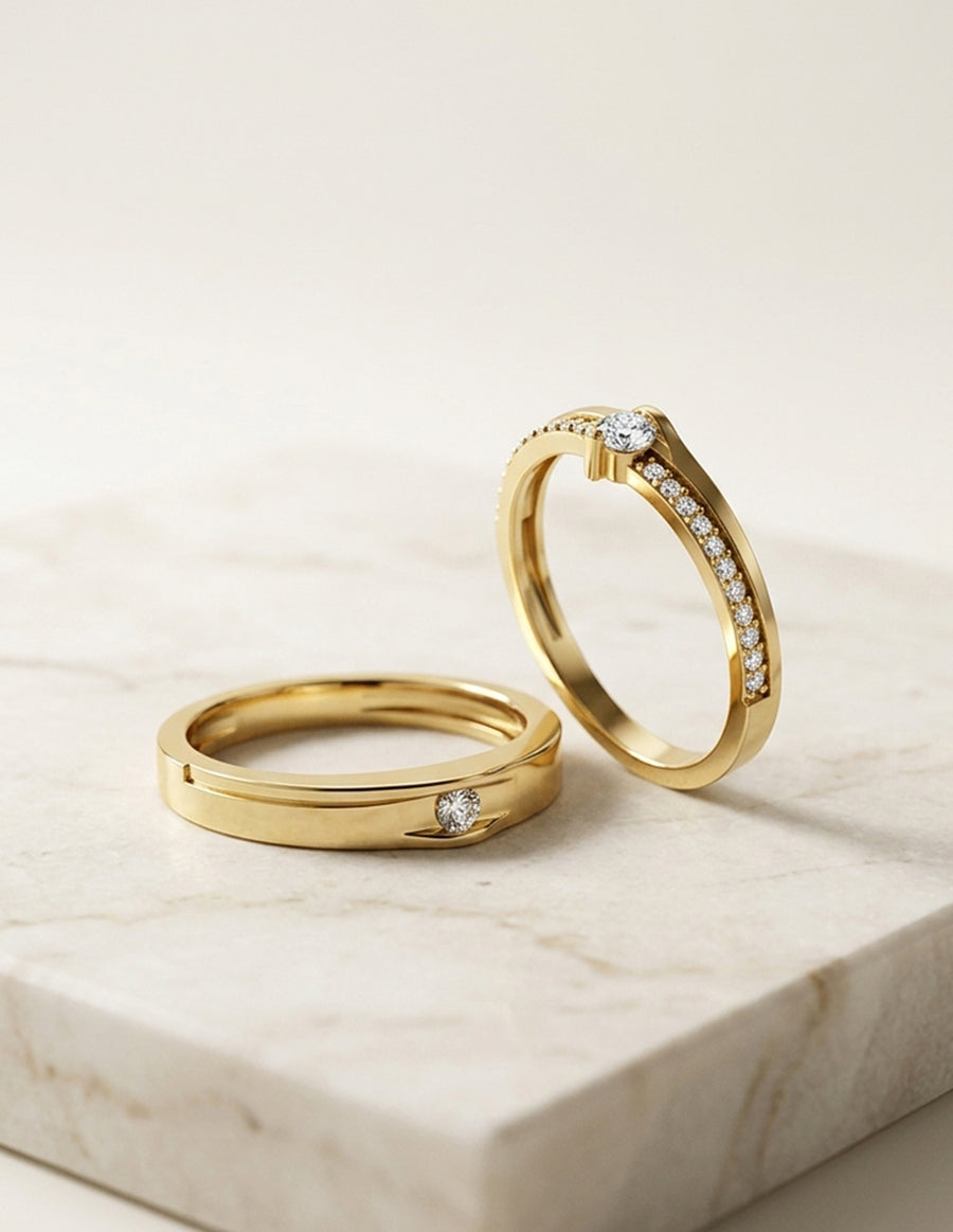 Argolla de matrimonio - unión perfecta - UNITI122