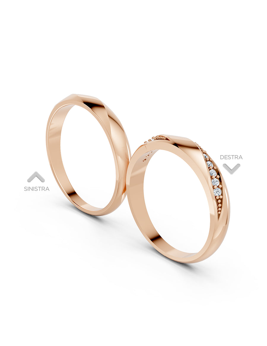 Argolla de matrimonio - unión perfecta - UNITI123