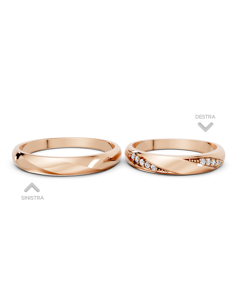 Argolla de matrimonio - unión perfecta - UNITI123