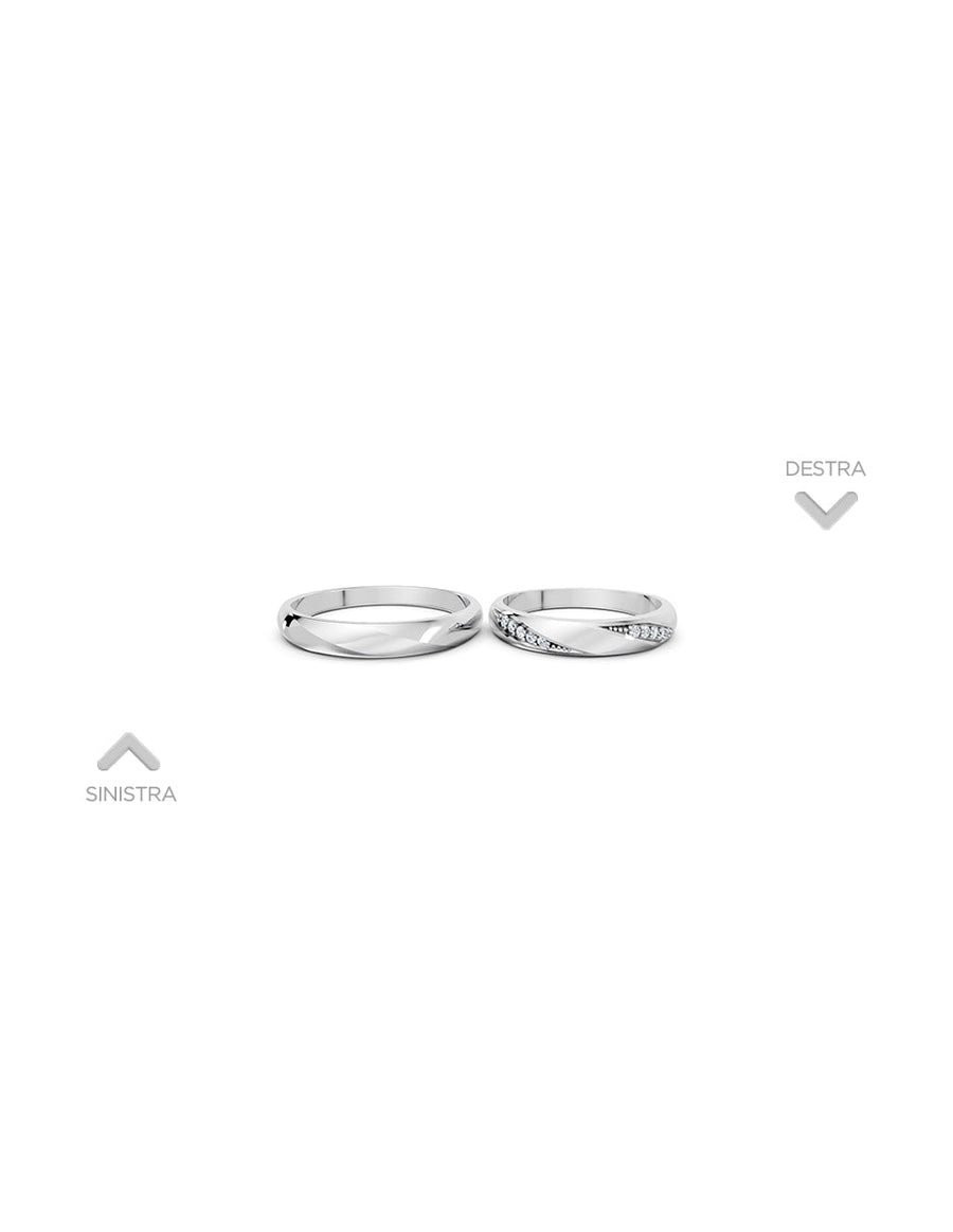 Argolla de matrimonio - unión perfecta - UNITI123