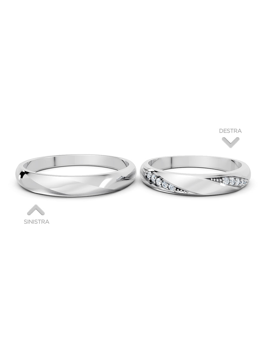 Argolla de matrimonio - unión perfecta - UNITI123