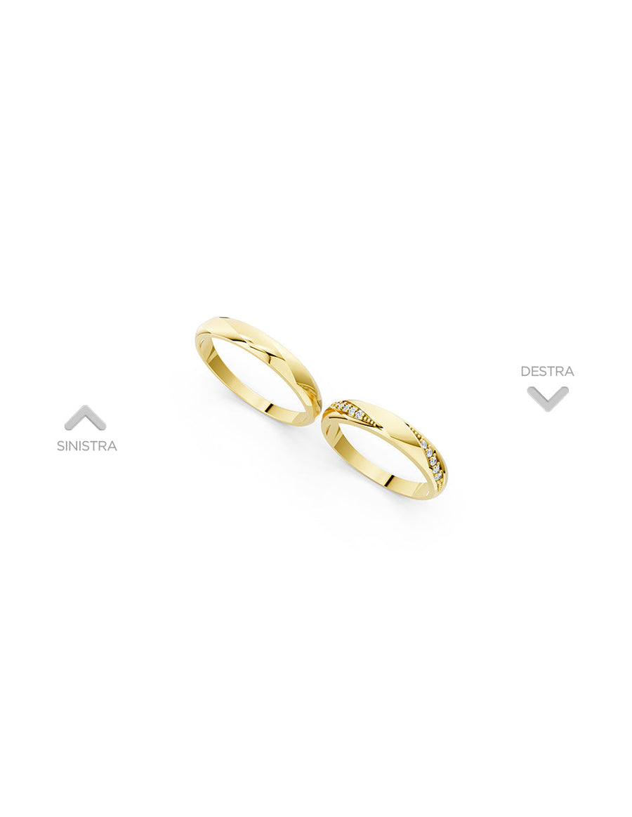 Argolla de matrimonio - unión perfecta - UNITI123