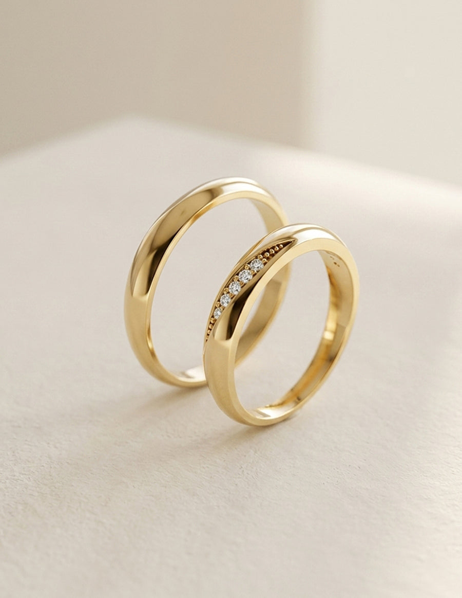 Argolla de matrimonio - unión perfecta - UNITI123