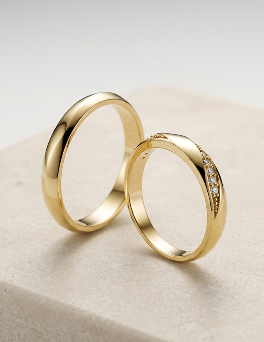 Argolla de matrimonio - unión perfecta - UNITI123