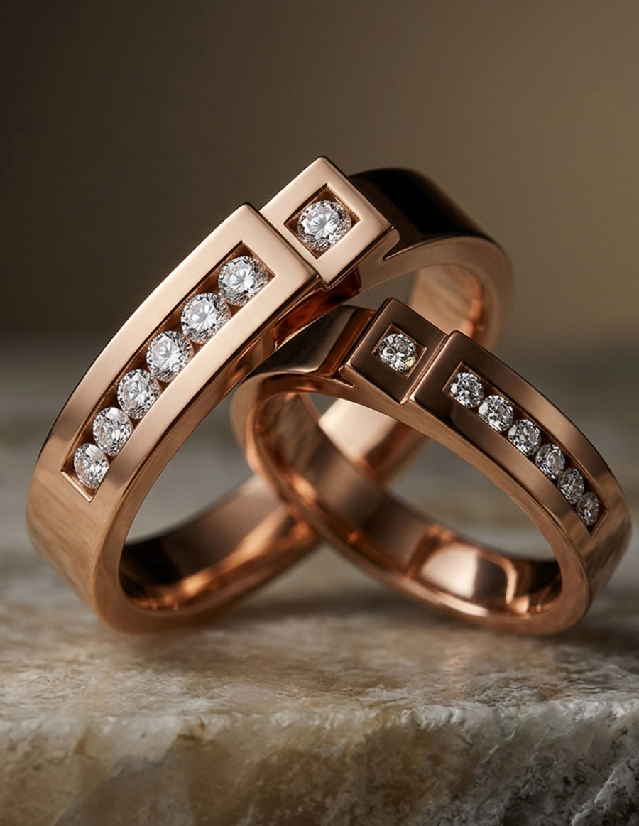 Argolla de matrimonio - unión perfecta - UNITI124