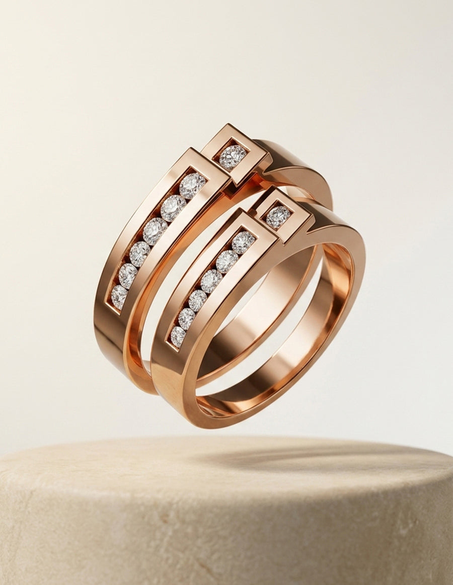 Argolla de matrimonio - unión perfecta - UNITI124