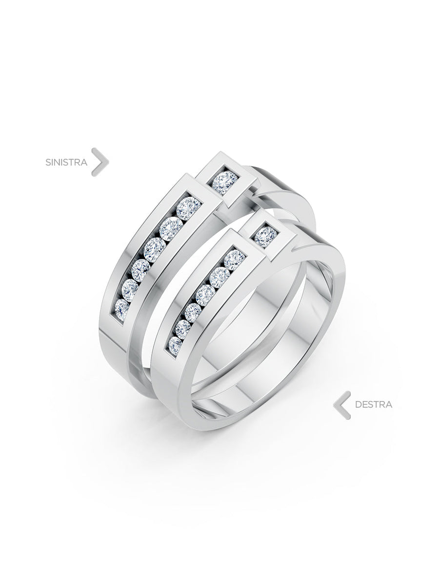 Argolla de matrimonio - unión perfecta - UNITI124