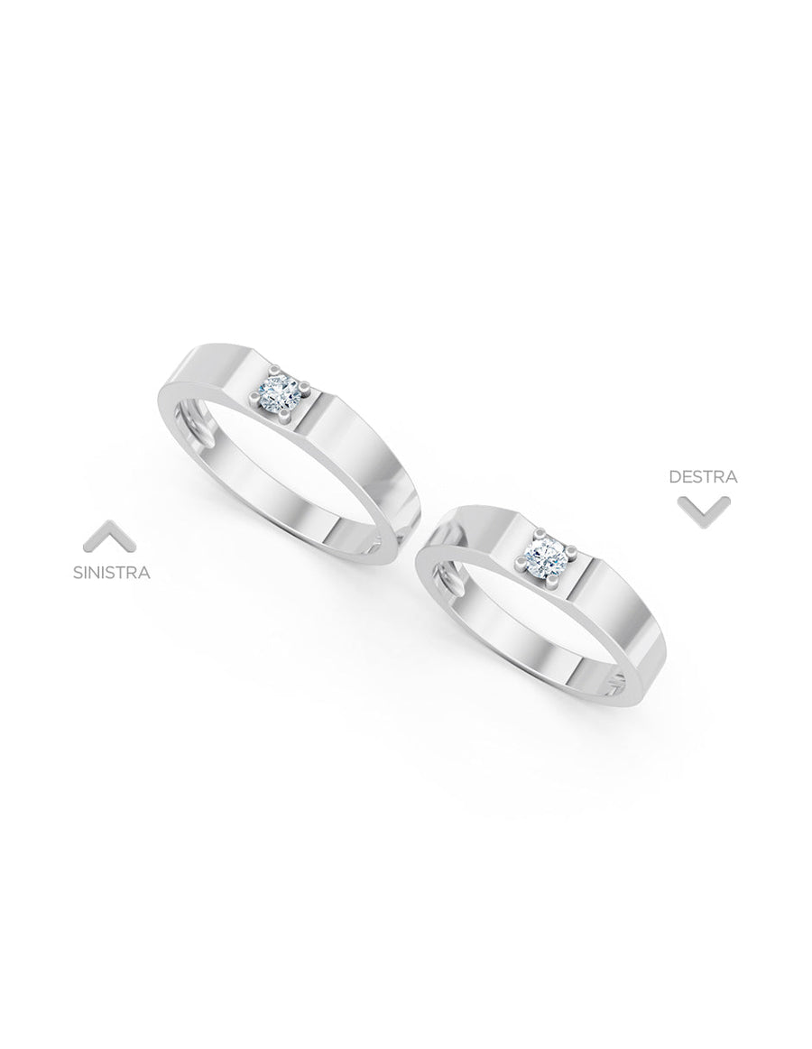 Argolla de matrimonio - unión perfecta - UNITI125