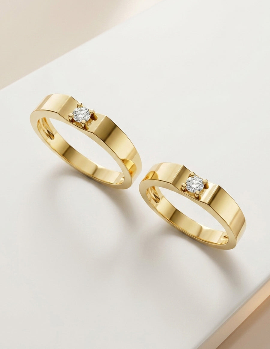 Argolla de matrimonio - unión perfecta - UNITI125