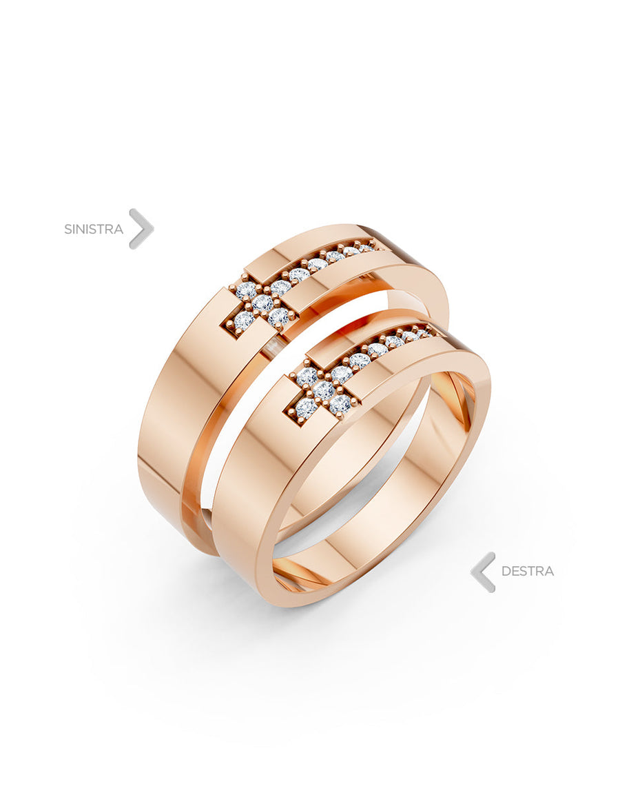 Argolla de matrimonio - unión perfecta - UNITI126