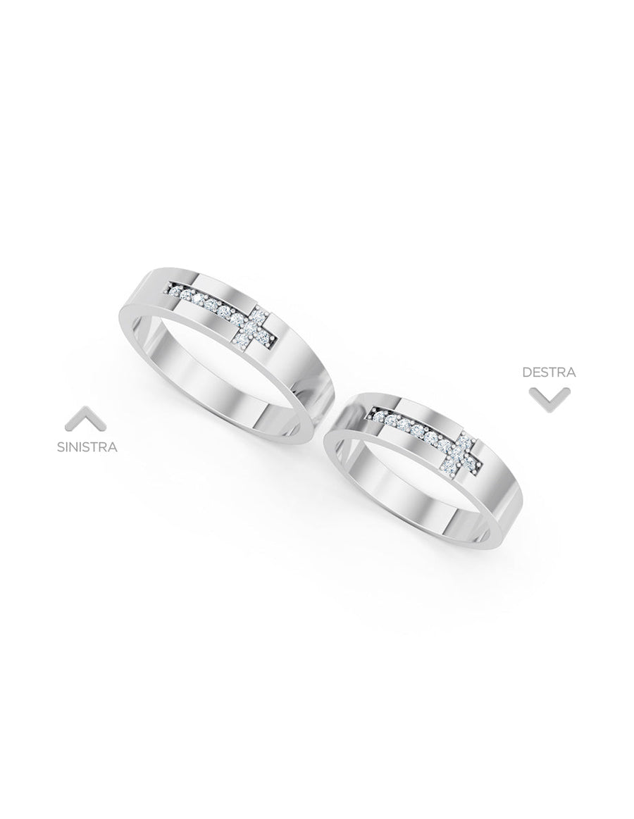 Argolla de matrimonio - unión perfecta - UNITI126