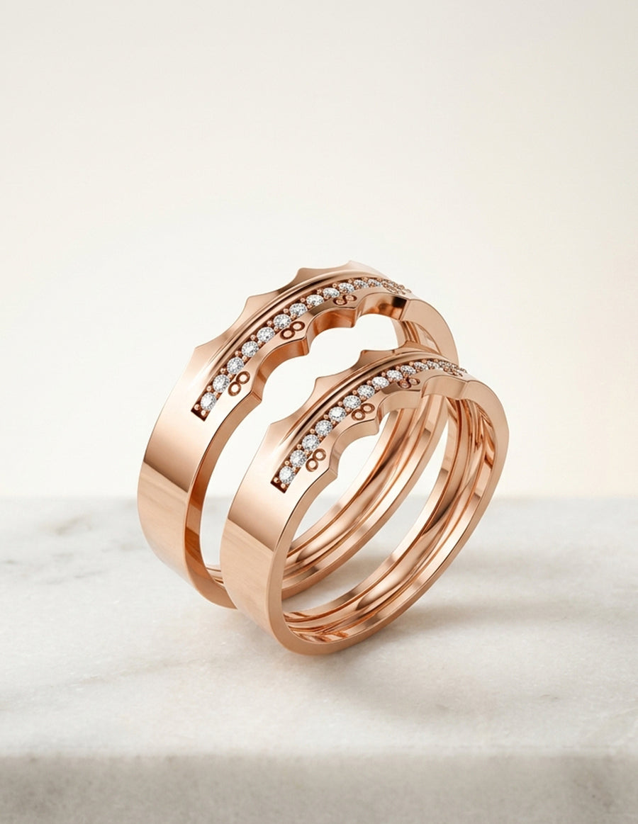 Argolla de matrimonio - unión perfecta - UNITI127