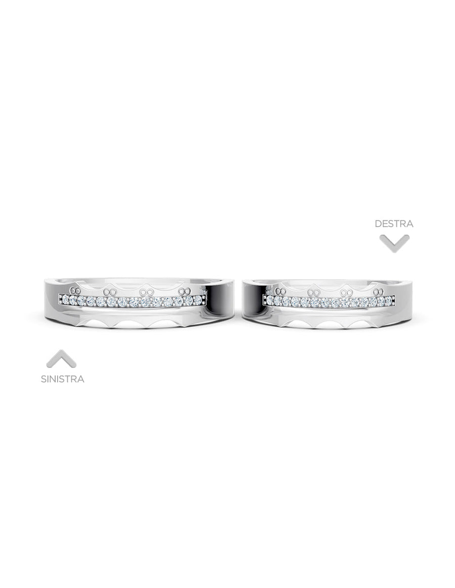 Argolla de matrimonio - unión perfecta - UNITI127