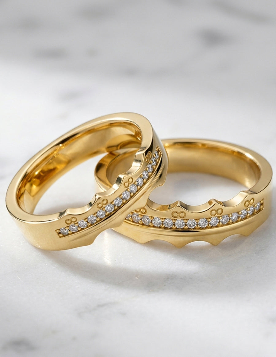 Argolla de matrimonio - unión perfecta - UNITI127