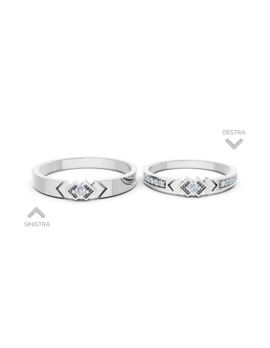 Argolla de matrimonio - unión perfecta - UNITI13