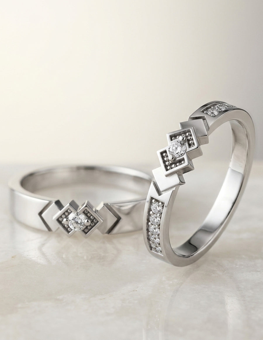 Argolla de matrimonio - unión perfecta - UNITI13