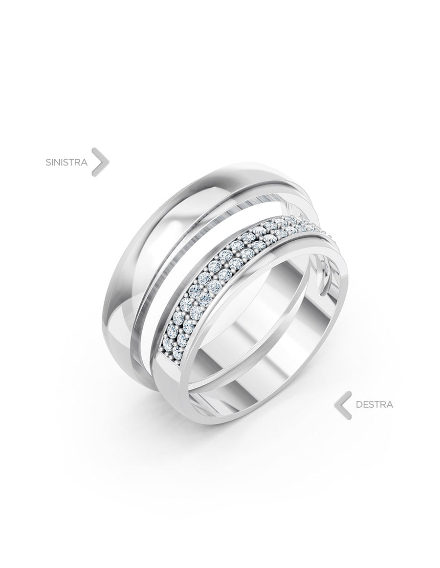 Argolla de matrimonio - unión perfecta - UNITI130