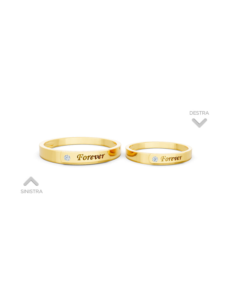 Argolla de matrimonio - unión perfecta - UNITI131