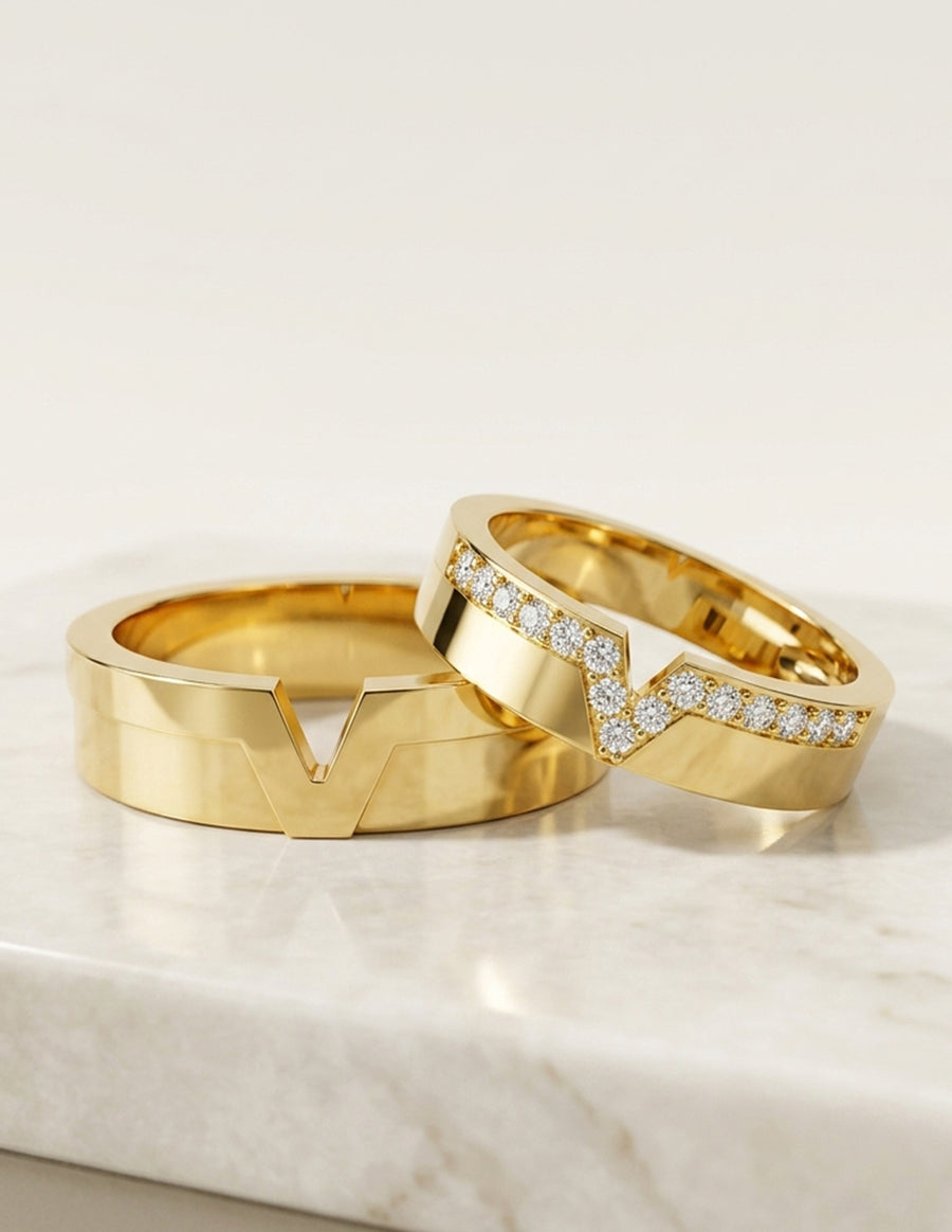 Argolla de matrimonio - unión perfecta - UNITI132