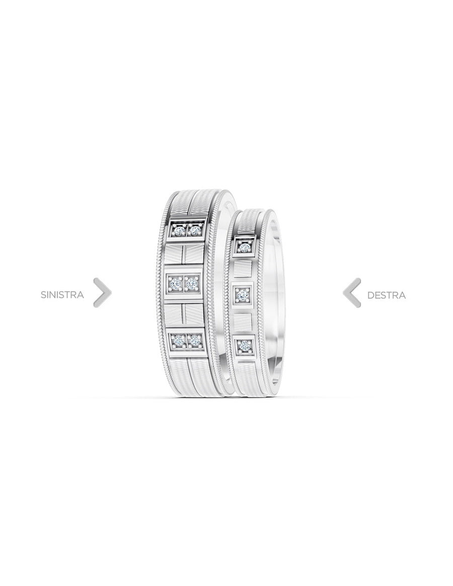 Argolla de matrimonio - unión perfecta - UNITI133