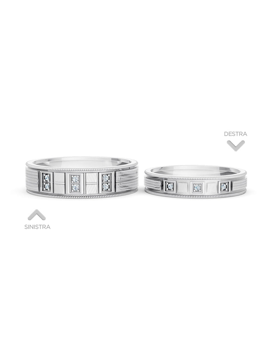 Argolla de matrimonio - unión perfecta - UNITI133