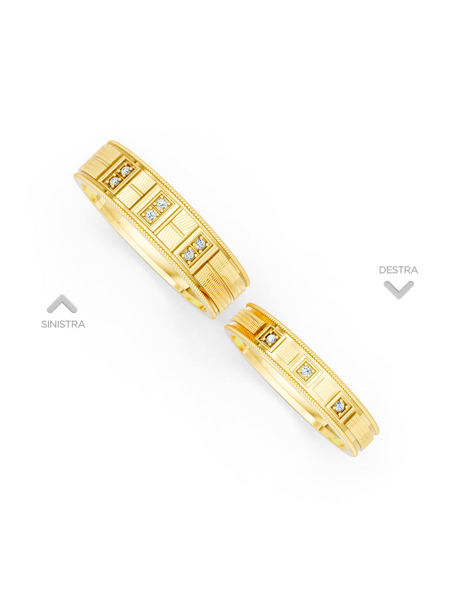 Argolla de matrimonio - unión perfecta - UNITI133