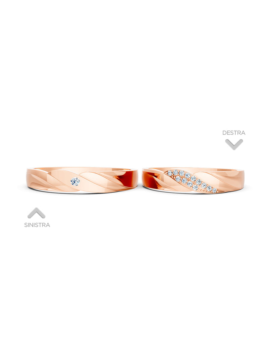 Argolla de matrimonio - unión perfecta - UNITI134