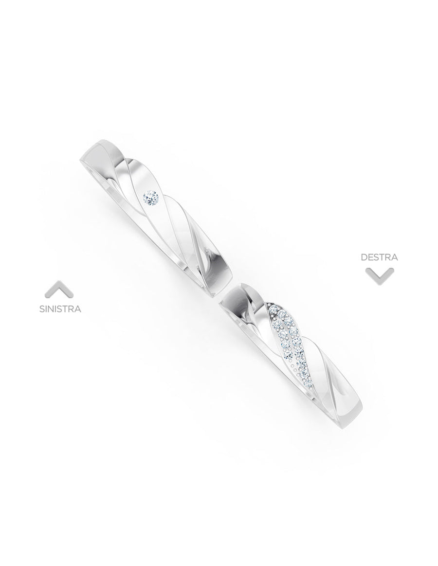 Argolla de matrimonio - unión perfecta - UNITI134