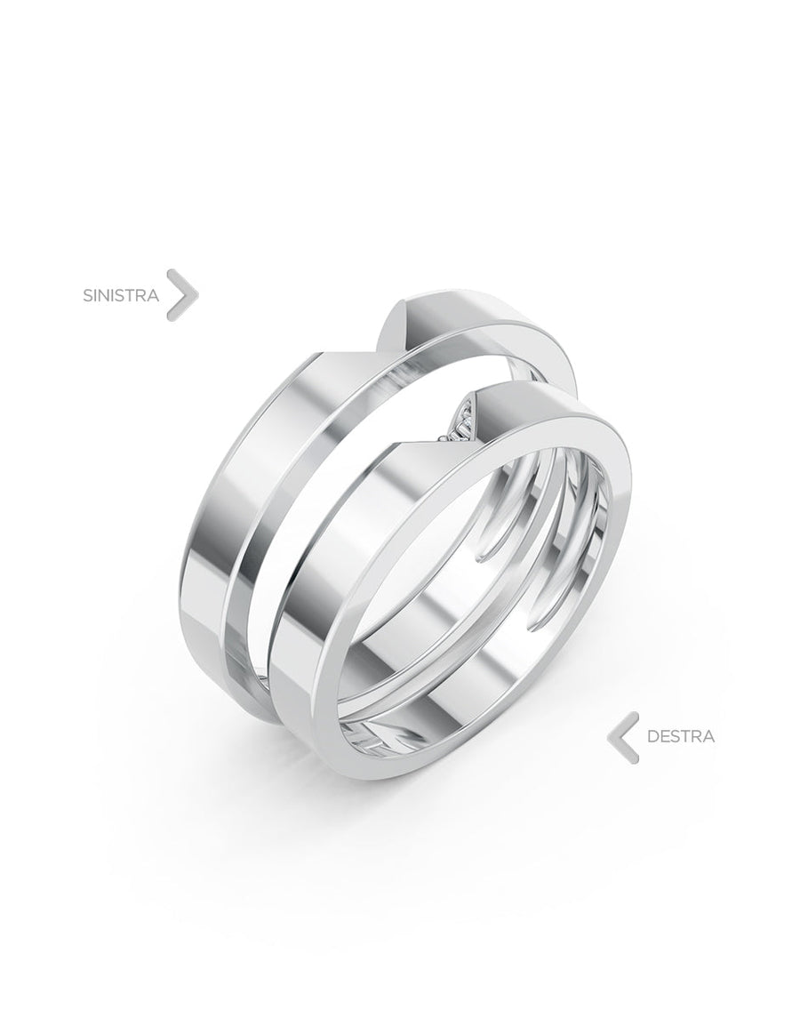 Argolla de matrimonio - unión perfecta - UNITI135