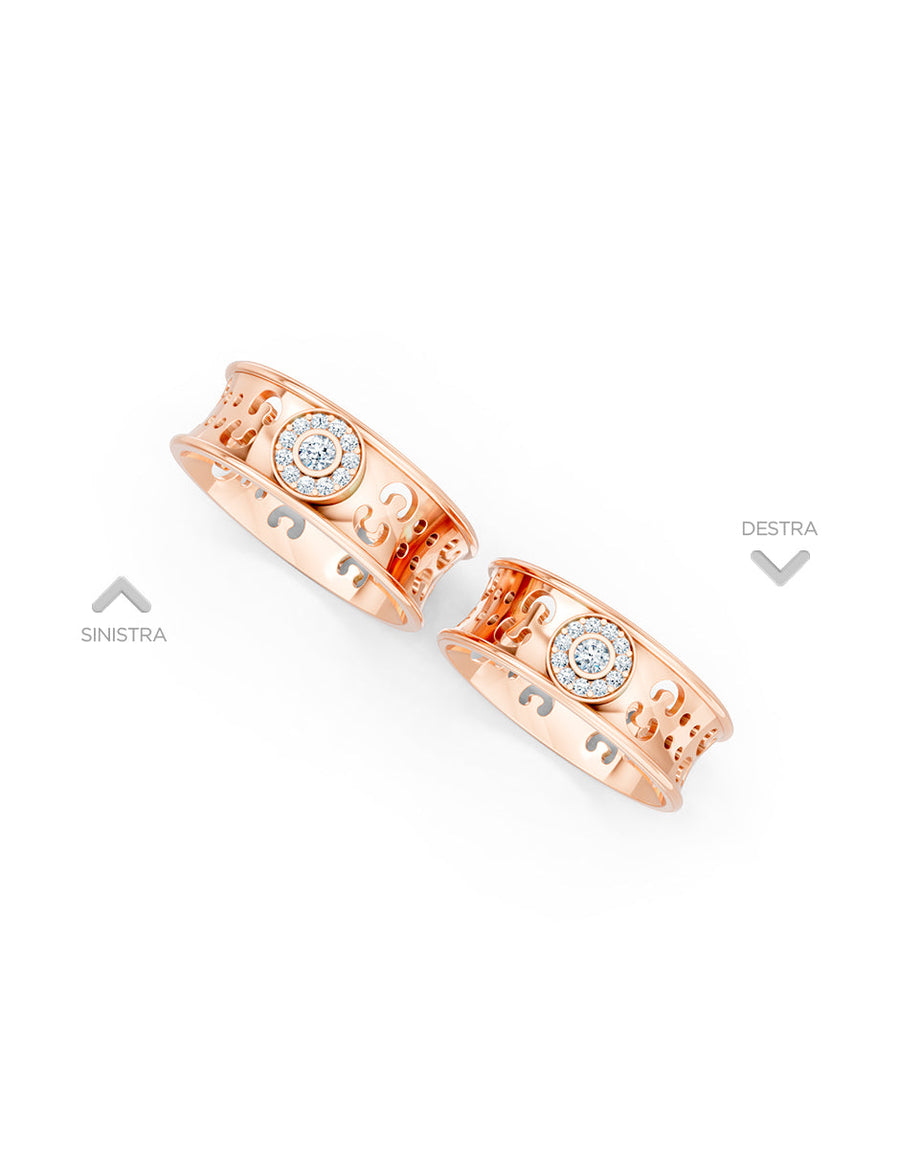 Argolla de matrimonio - unión perfecta - UNITI136