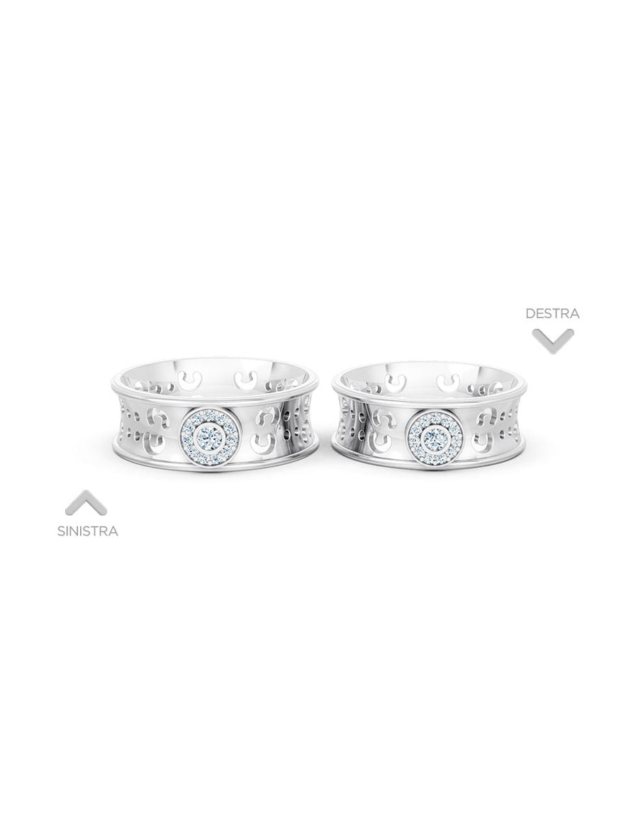 Argolla de matrimonio - unión perfecta - UNITI136
