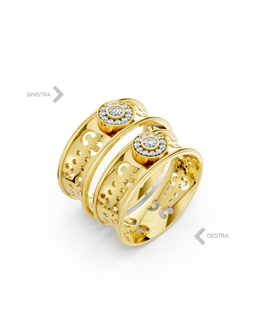 Argolla de matrimonio - unión perfecta - UNITI136