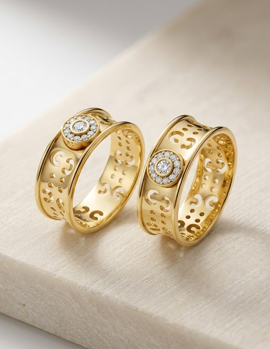 Argolla de matrimonio - unión perfecta - UNITI136