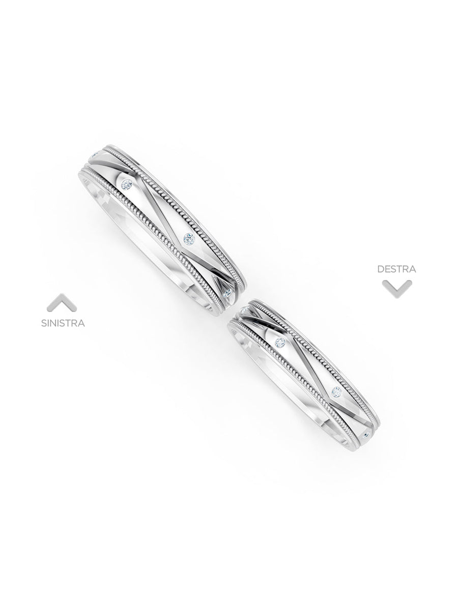 Argolla de matrimonio - unión perfecta - UNITI137