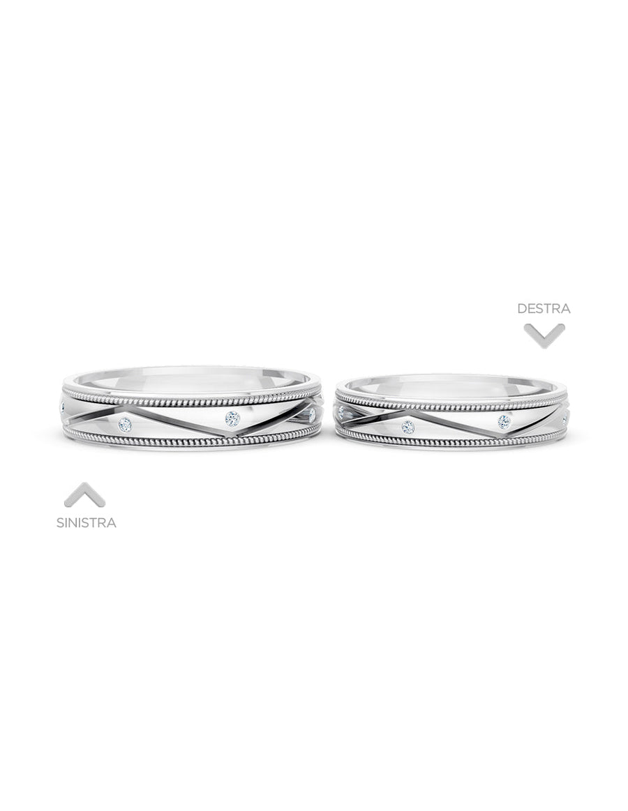Argolla de matrimonio - unión perfecta - UNITI137