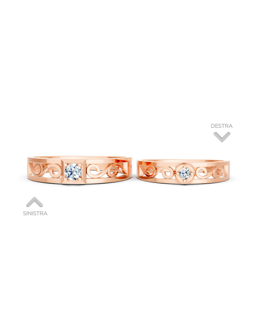 Argolla de matrimonio - unión perfecta - UNITI138