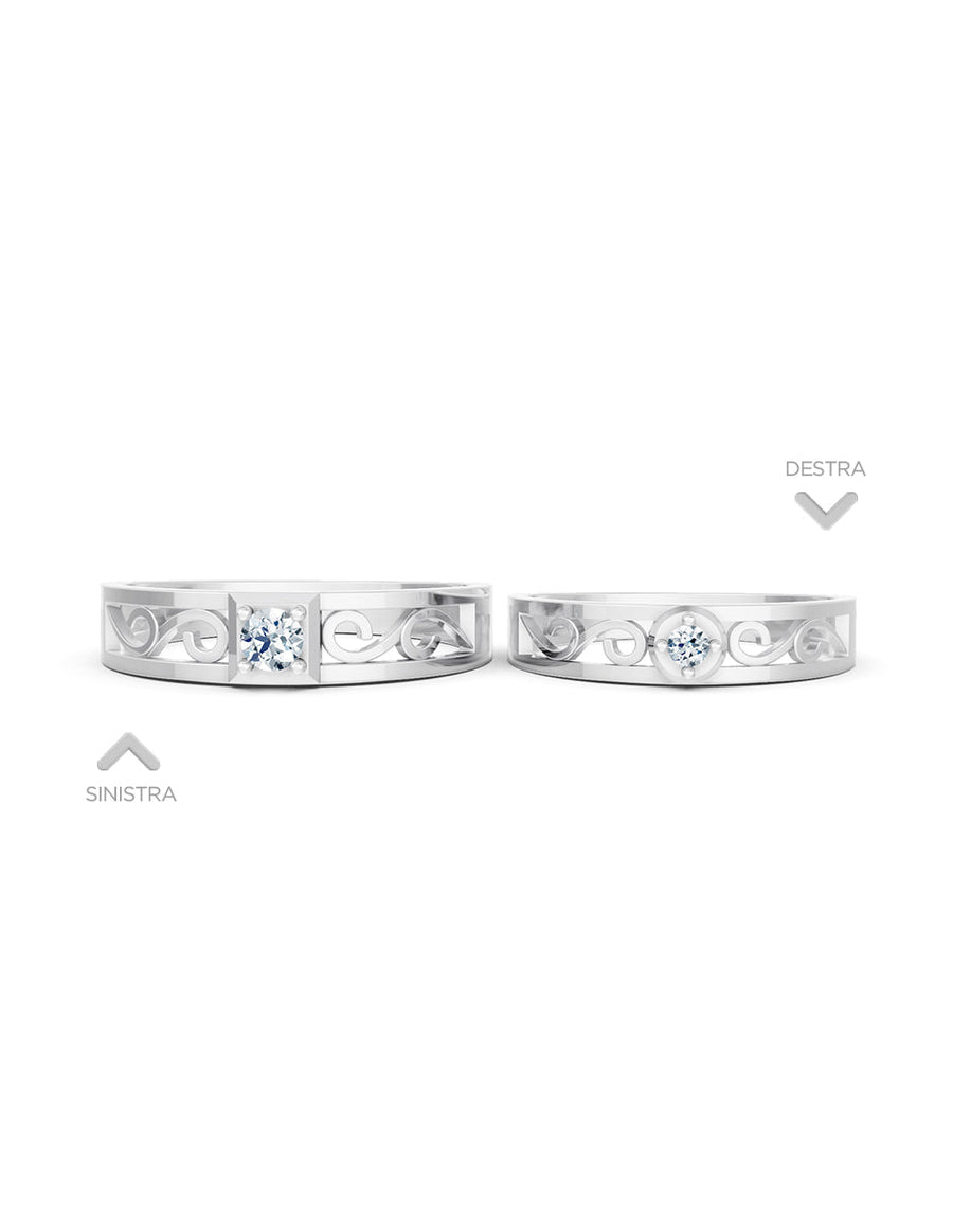 Argolla de matrimonio - unión perfecta - UNITI138