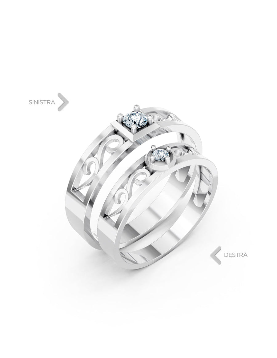 Argolla de matrimonio - unión perfecta - UNITI138