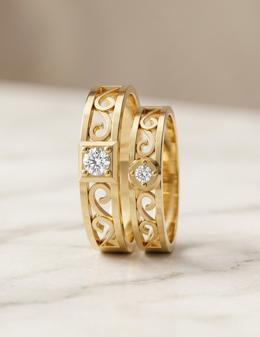 Argolla de matrimonio - unión perfecta - UNITI138