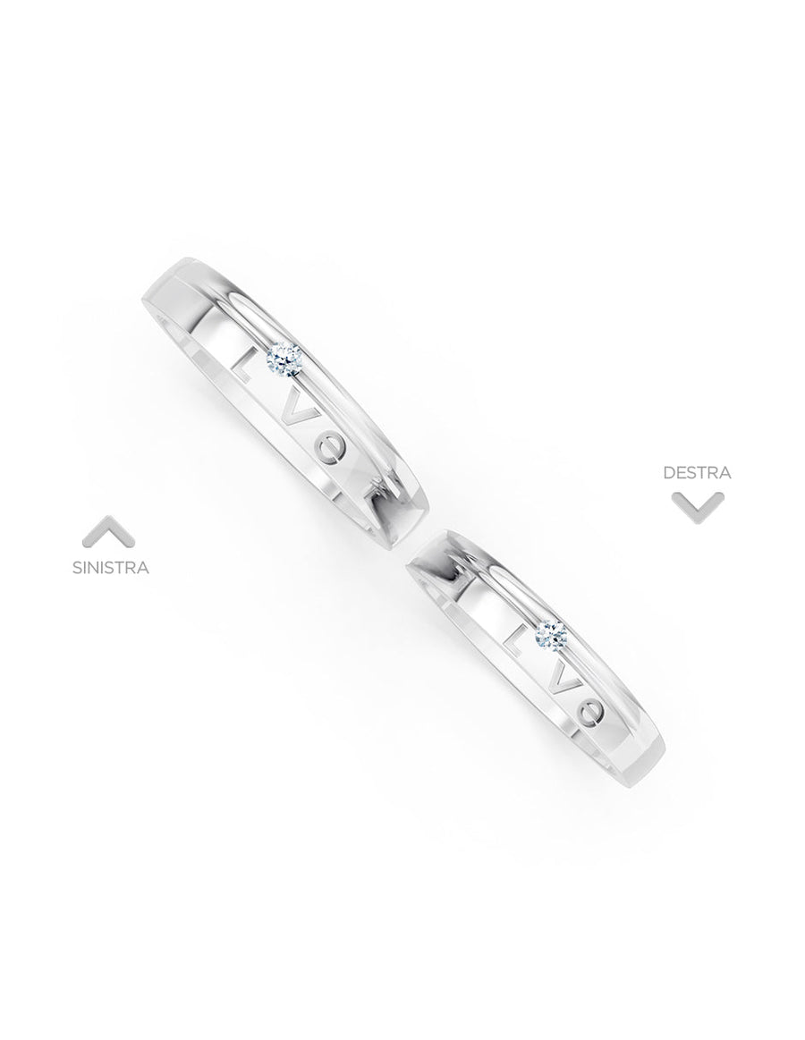 Argolla de matrimonio - unión perfecta - UNITI139