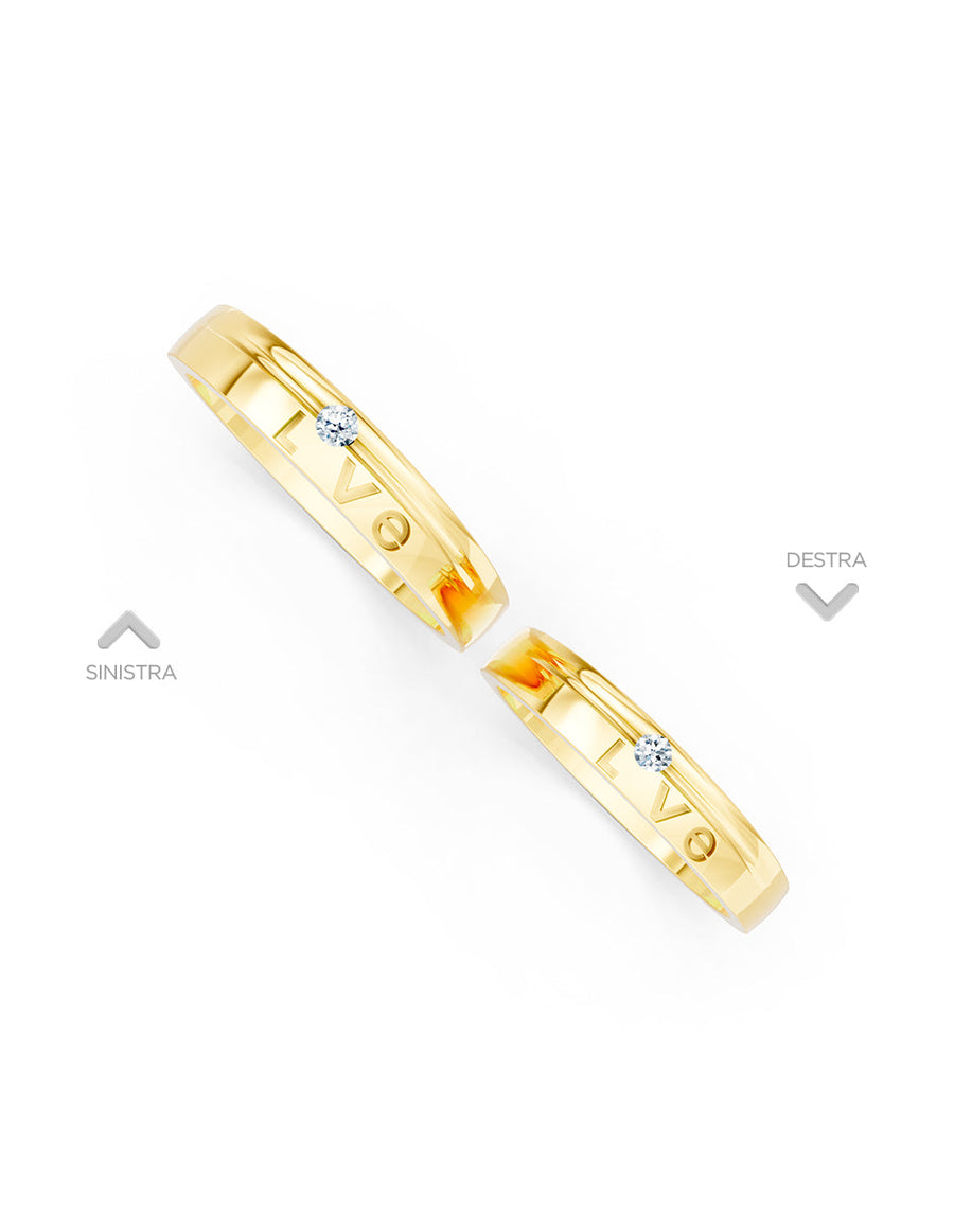 Argolla de matrimonio - unión perfecta - UNITI139