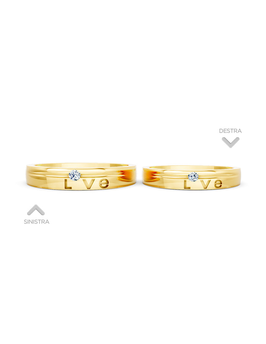 Argolla de matrimonio - unión perfecta - UNITI139