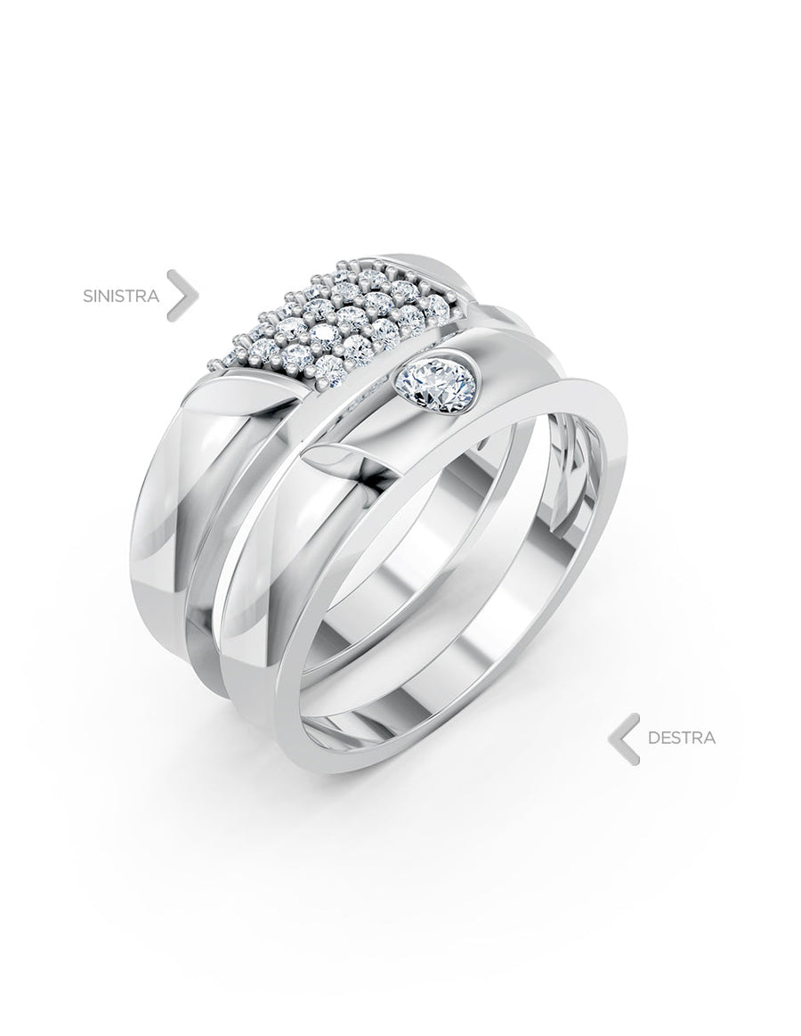 Argolla de matrimonio - unión perfecta - UNITI14