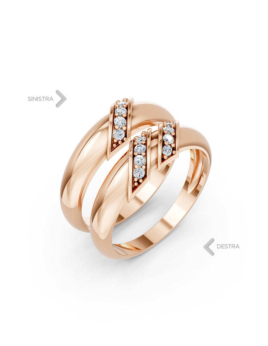 Argolla de matrimonio - unión perfecta - UNITI140