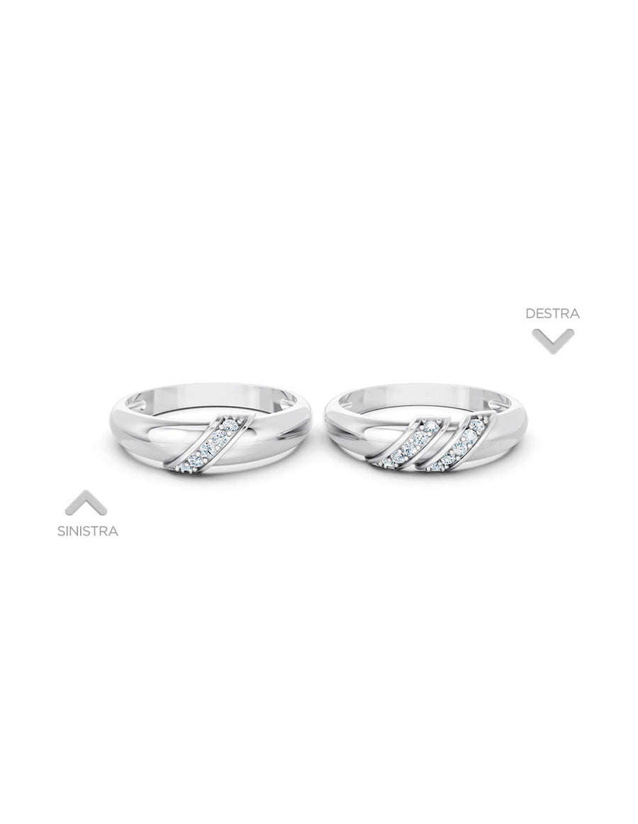 Argolla de matrimonio - unión perfecta - UNITI140