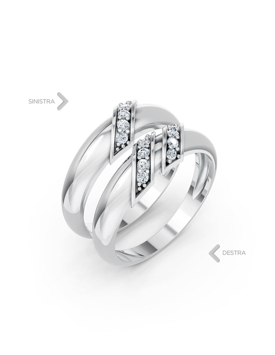 Argolla de matrimonio - unión perfecta - UNITI140