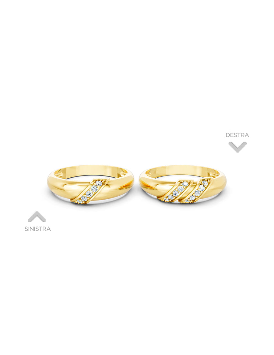 Argolla de matrimonio - unión perfecta - UNITI140
